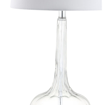 Lampe de table à LED Diamante 28,5 en verre rose (lot de 2) par JONATHAN Y
