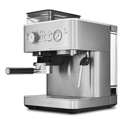 Machine à expresso semi-automatique KitchenAid avec moulin à meules, KES6551